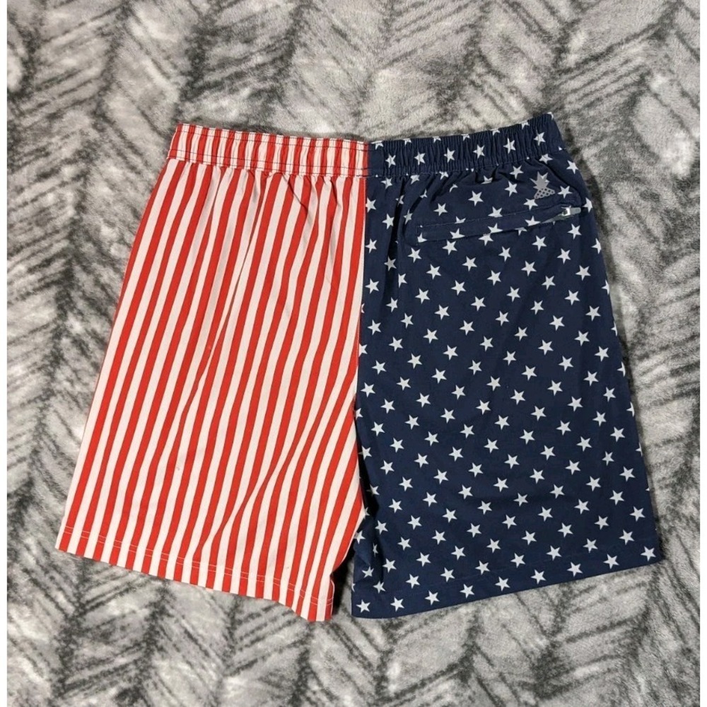 Chubbies American Flag 7" Performance Training Brief Lined Shorts USA Men Medium - Picture 2 of 14